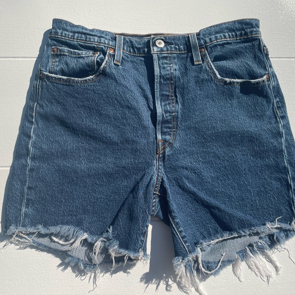 Levi's Blue Jean Shorts